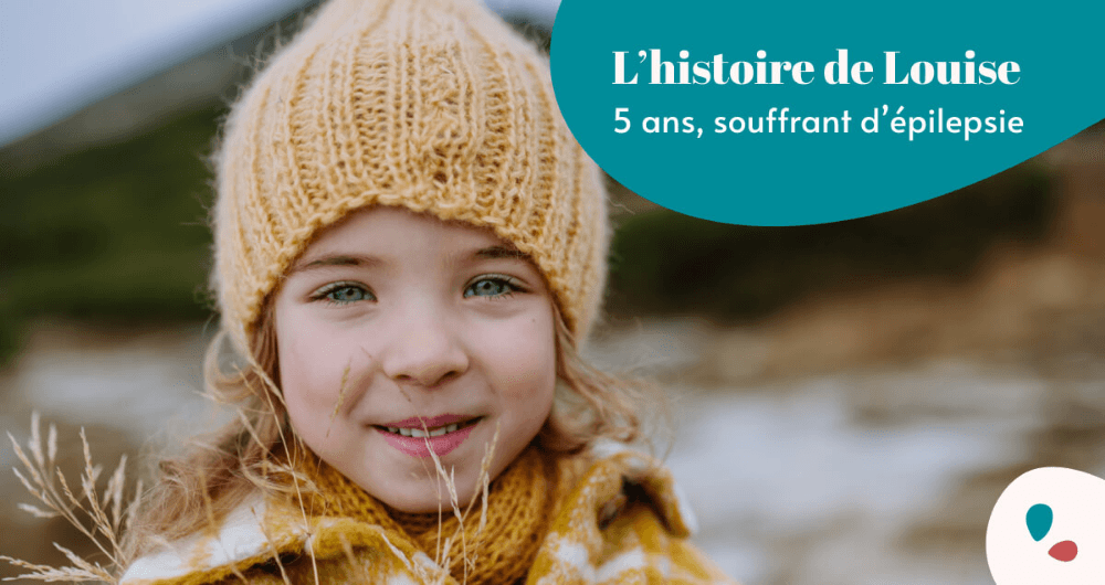 L’histoire de Louise, 5 ans, souffrant d’épilepsie