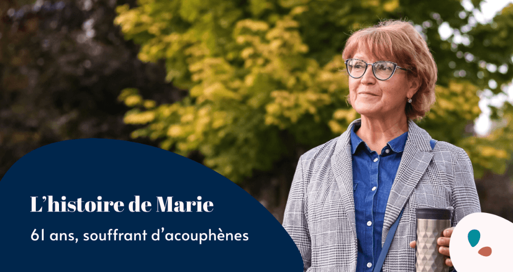 L’histoire de Marie, 61 ans, souffrant d’acouphènes
