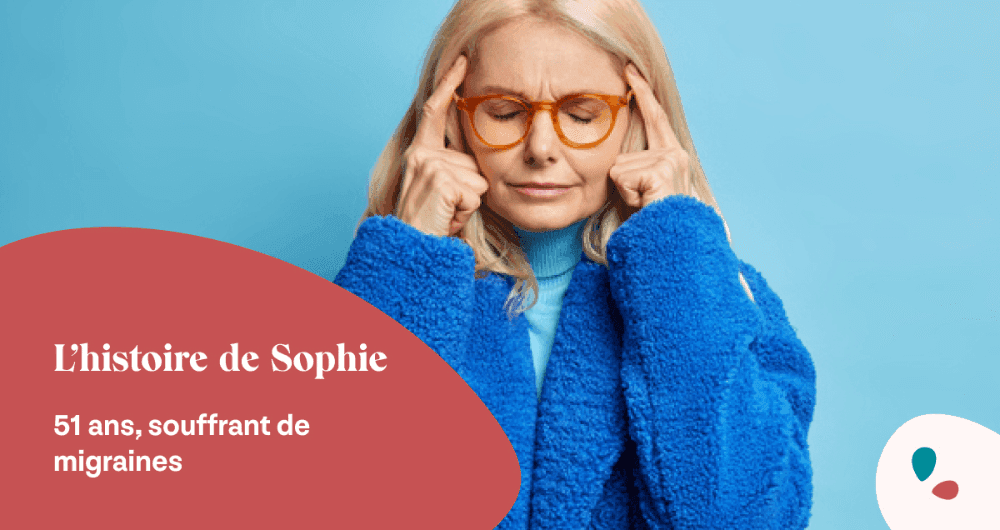 L'histoire de Sophie, atteinte de migraines