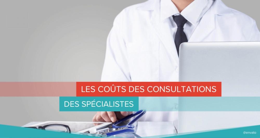coûts consultations spécialistes