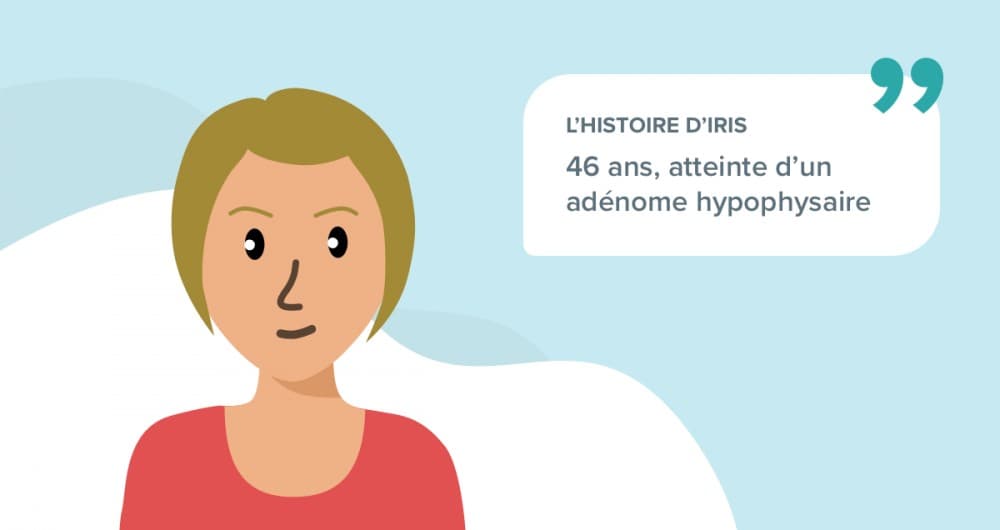 L’histoire d’Iris, 46 ans, atteinte d’un adénome hypophysaire