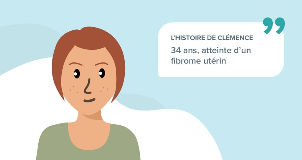 L’histoire de Clémence, 34 ans, atteinte d’un fibrome utérin