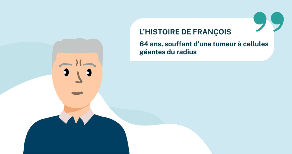 tumeur à cellules géantes du radius