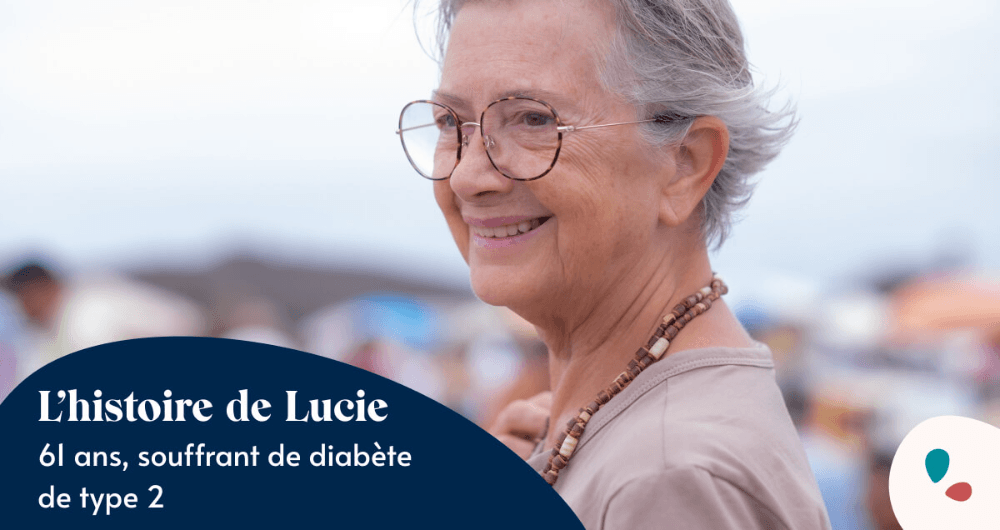 L'histoire de Lucie, 61 ans, souffrant de diabète de type 2