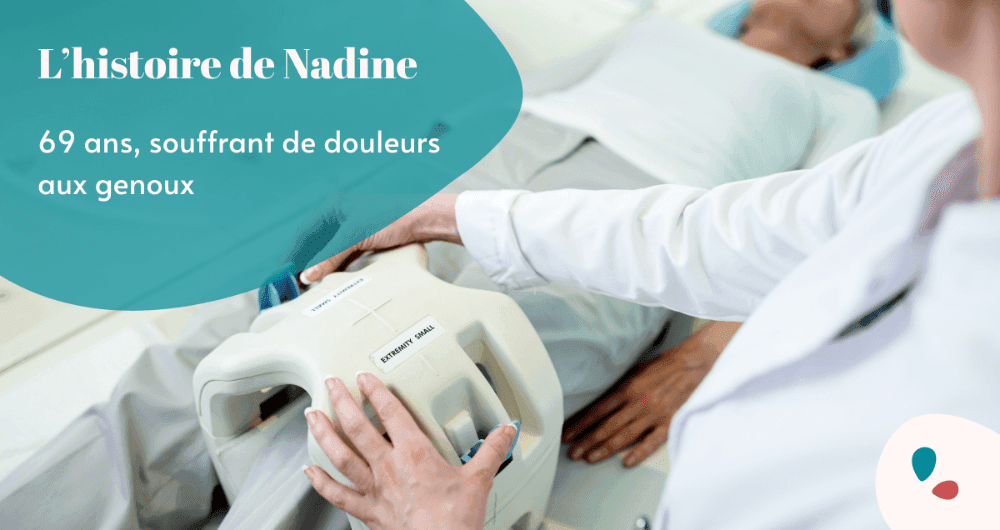 L'histoire de Nadine, souffrant de douleurs aux genoux