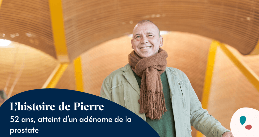 L'histoire de Pierre, 52 ans, souffrant d'un adénome de la prostate
