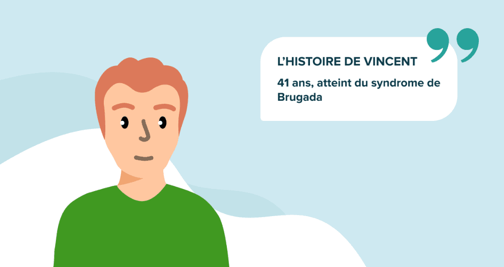 L'histoire de Vincent, 41 ans, atteint du syndrome de Brugada