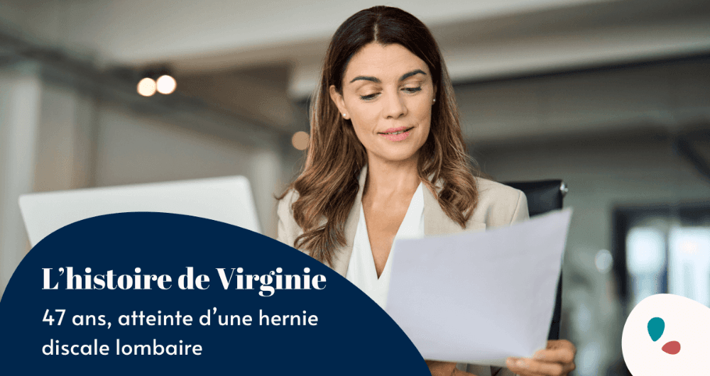 L’histoire de Virginie, 47 ans, atteinte d’une hernie discale lombaire
