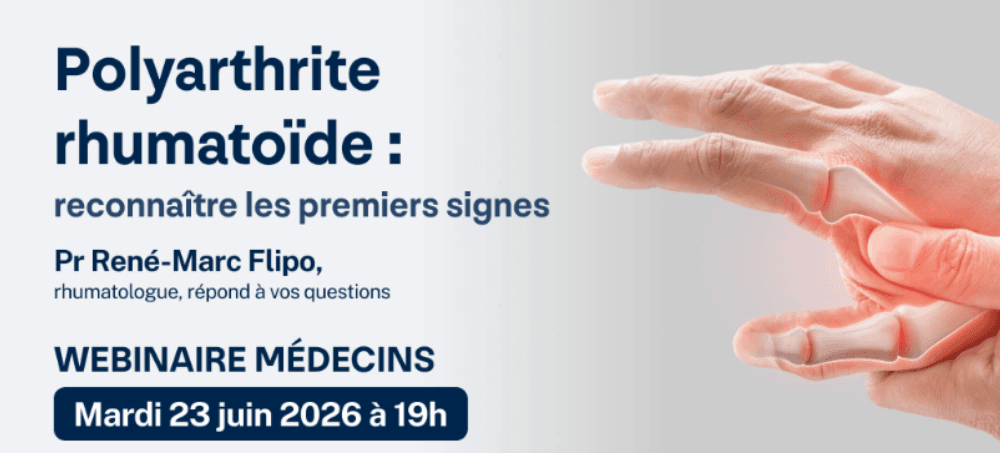 webinaire médecin polyarthrite rhumatoide