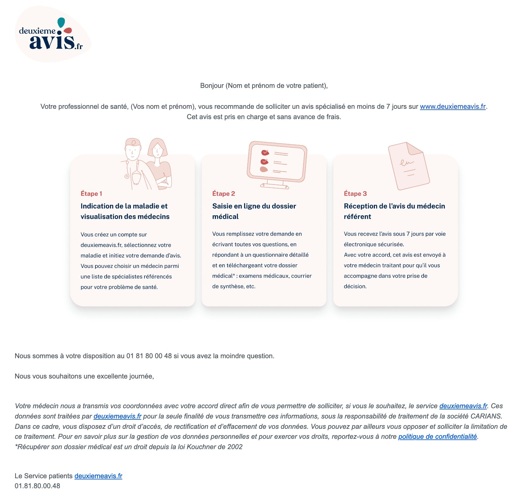 e-mail deuxiemeavis.fr - comment ça marche ?